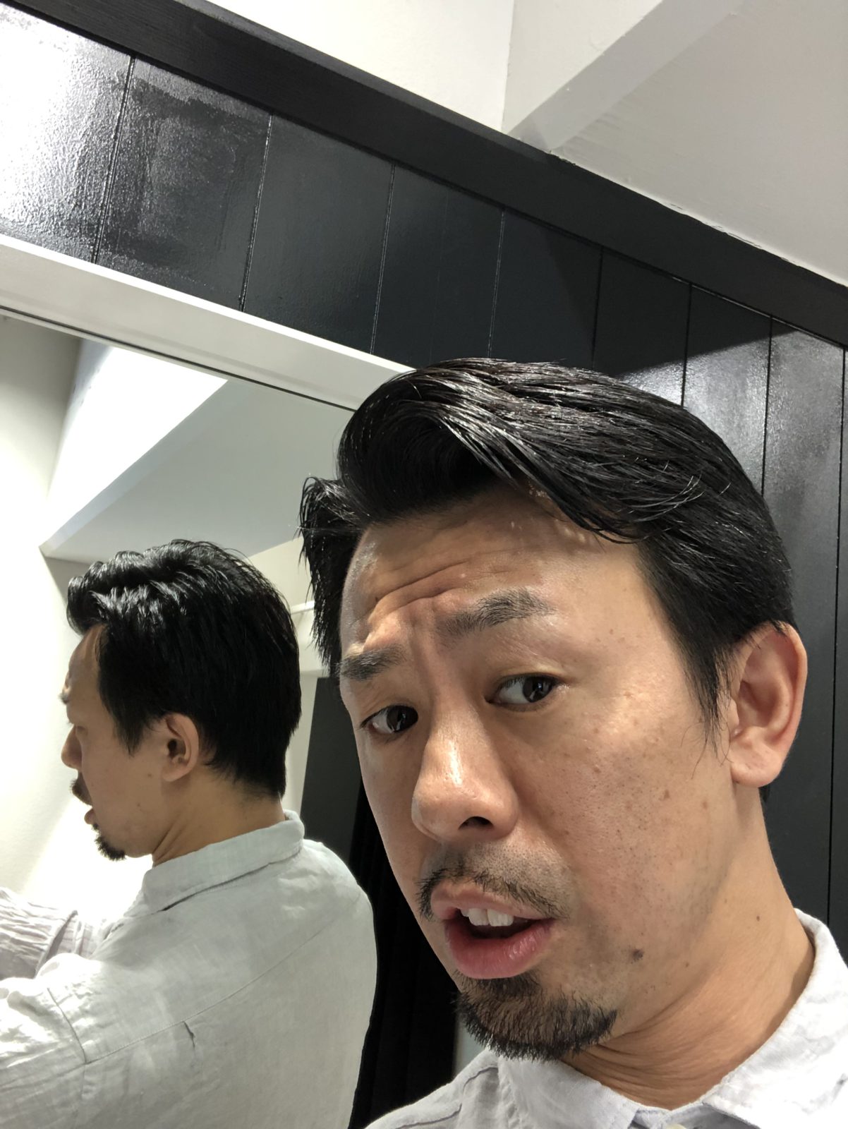 【閲覧注意】くだらない内容ですがメンズカットどちらが好み？！笑　のブログ内の写真