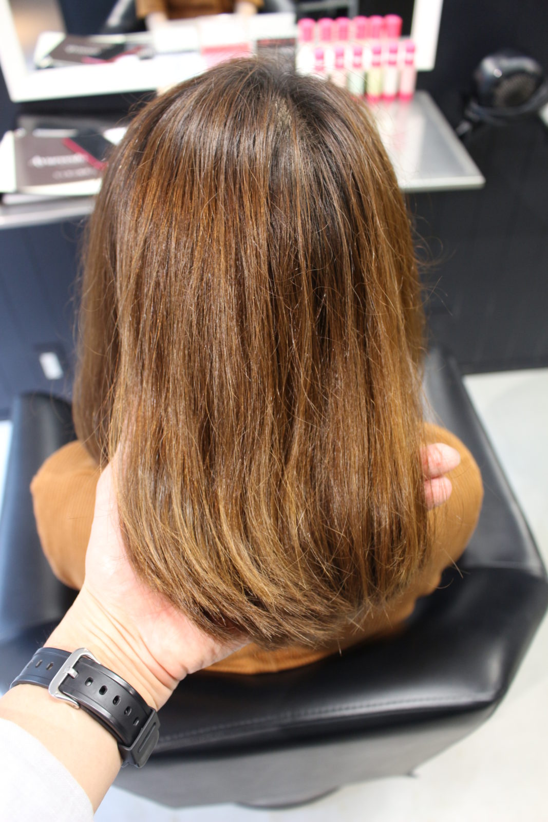 スロウカラー施術前