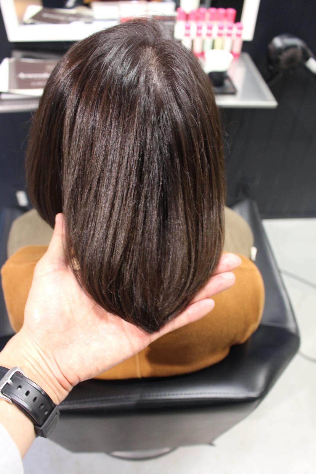 スロウカラー施術後