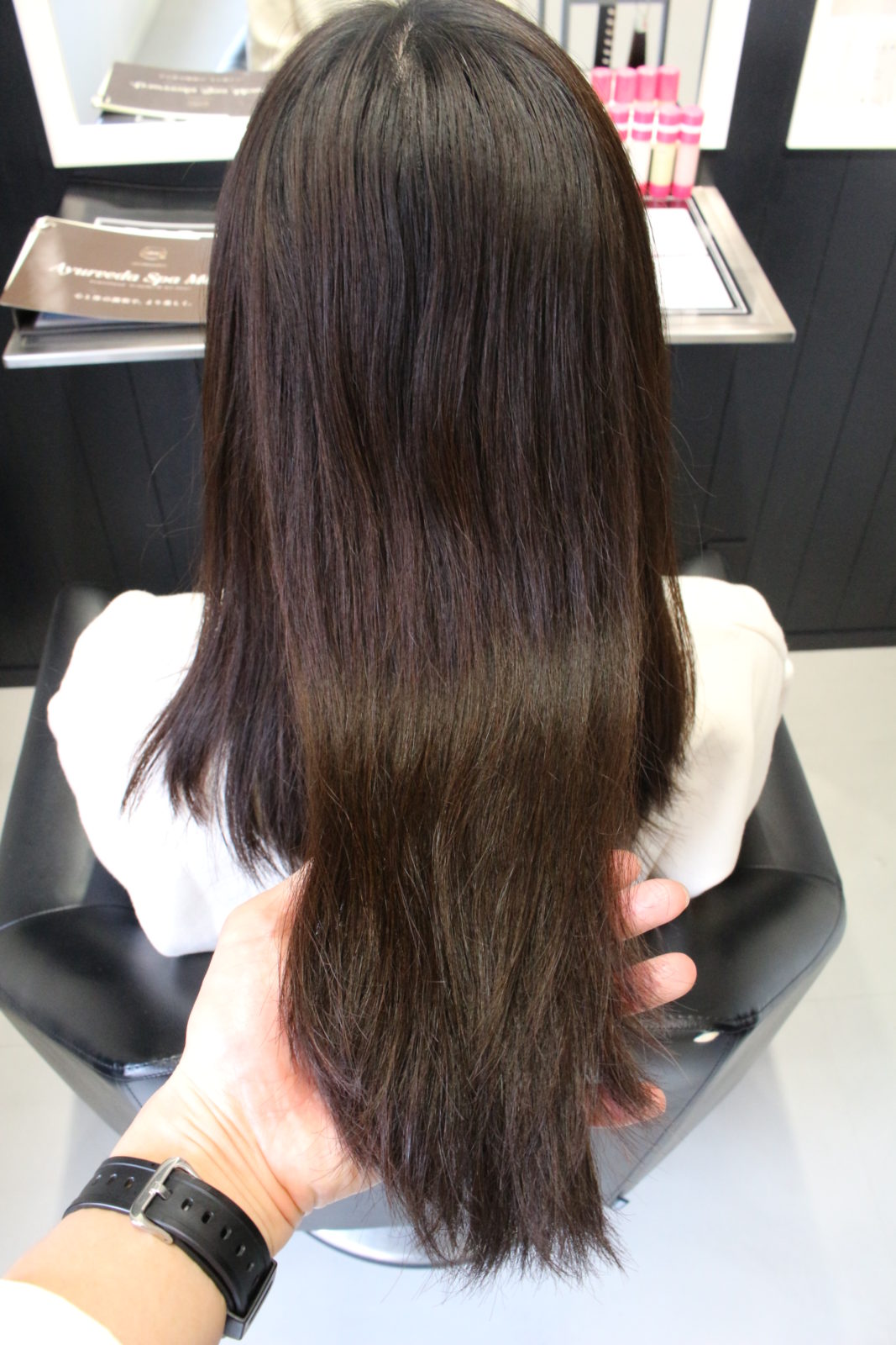 スロウカラー施術前