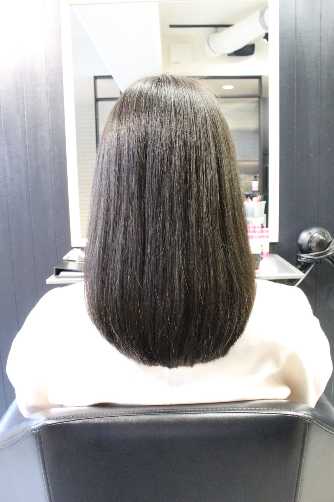 スロウカラー施術後