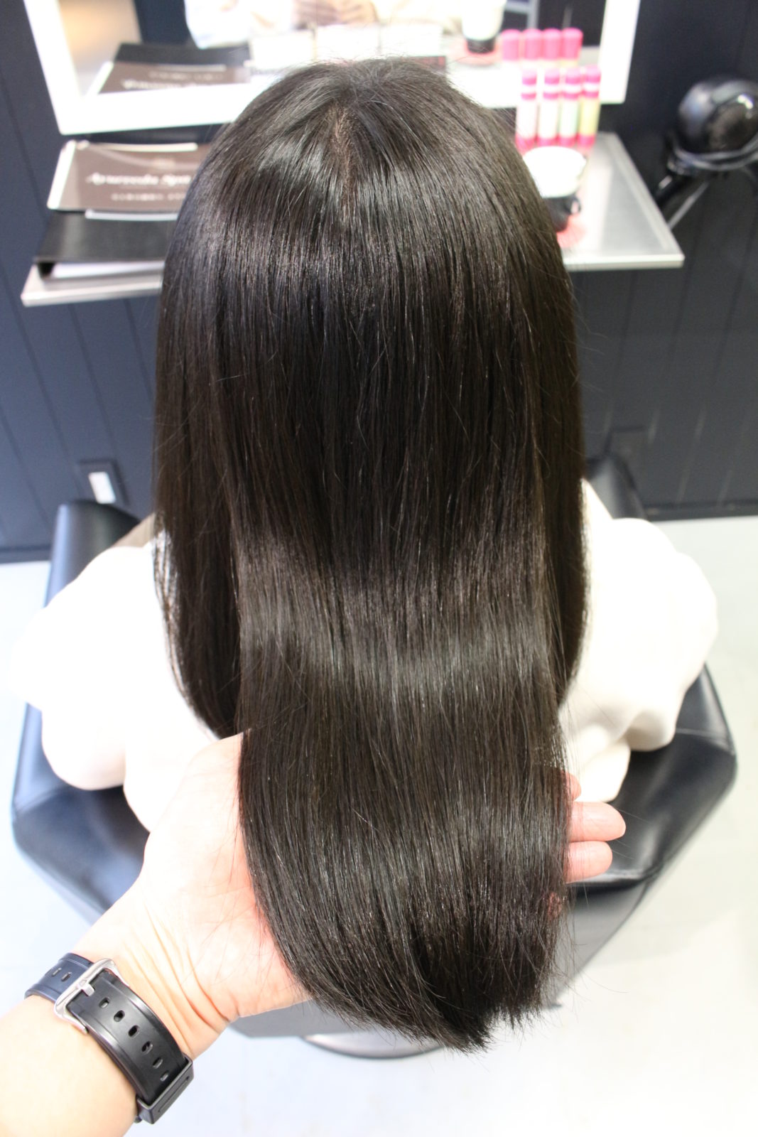 スロウカラー施術後