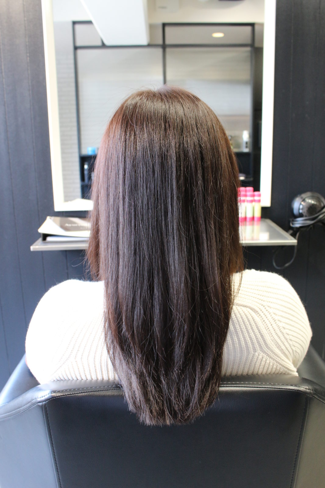 スロウカラー施術後