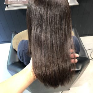 髪質改善白髪染めイルミナカラー