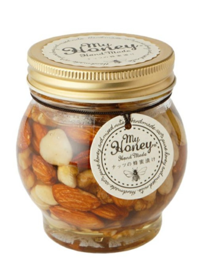 マイハニー　ナッツの蜂蜜漬け