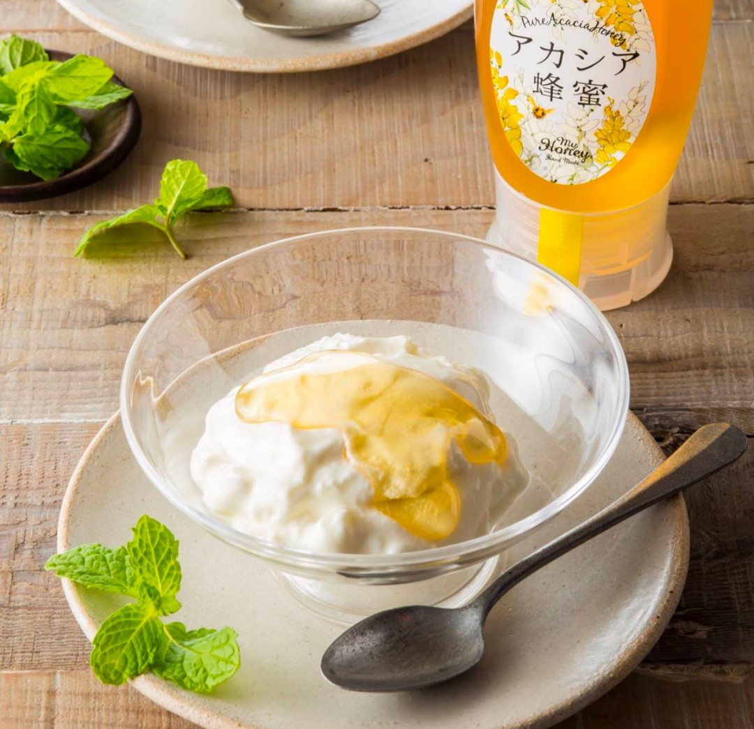マイハニー　アカシア蜂蜜　ヨーグルト