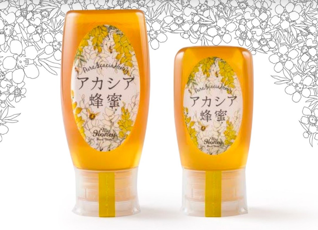 マイハニー　アカシア蜂蜜　チューブボトル　３００　５００