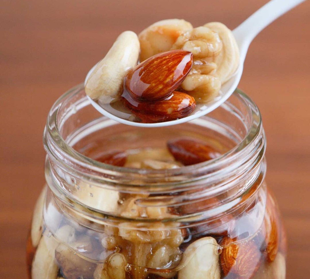 マイハニー　ナッツの蜂蜜漬け　ナッツ