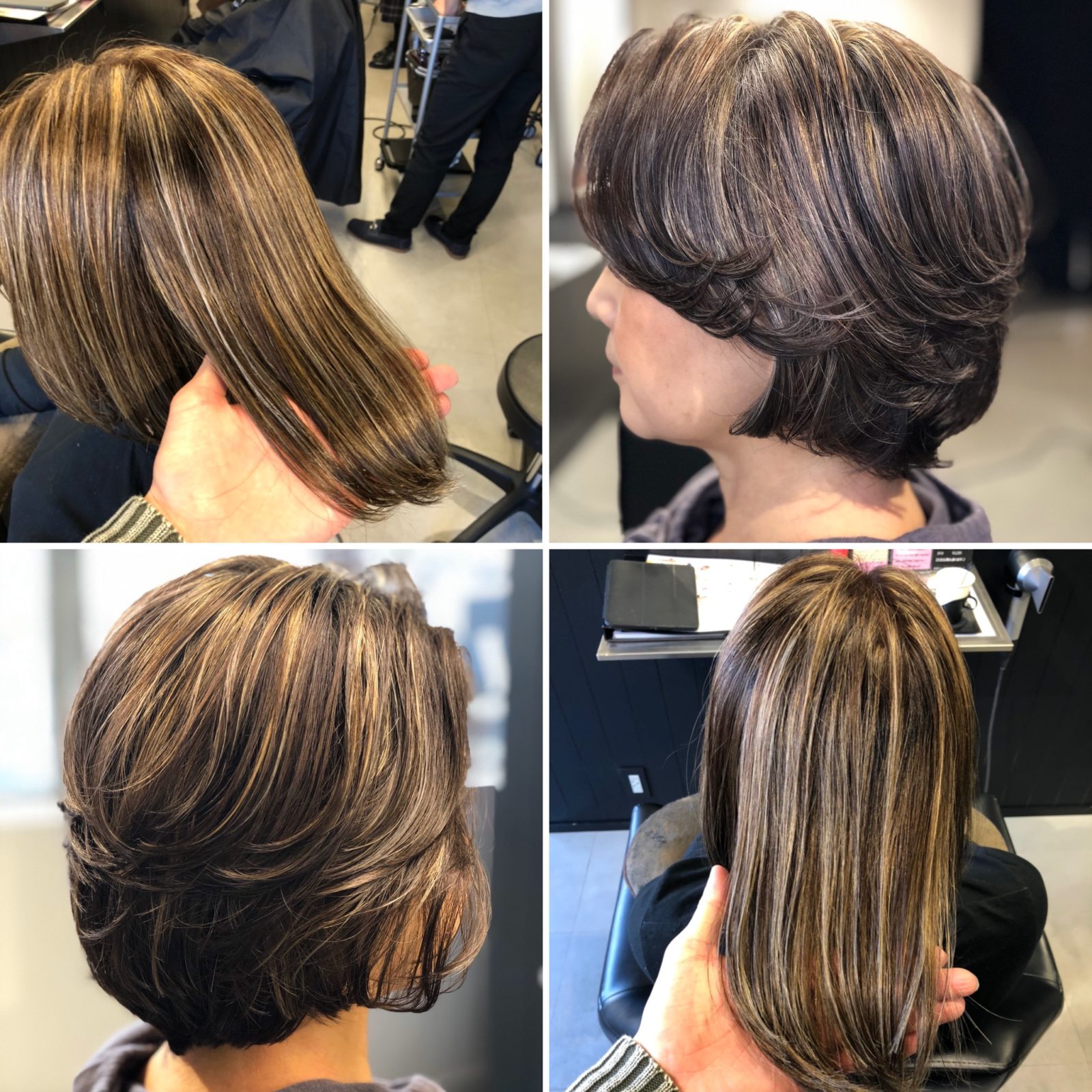 白髪・ハイライト・外国人風カラー