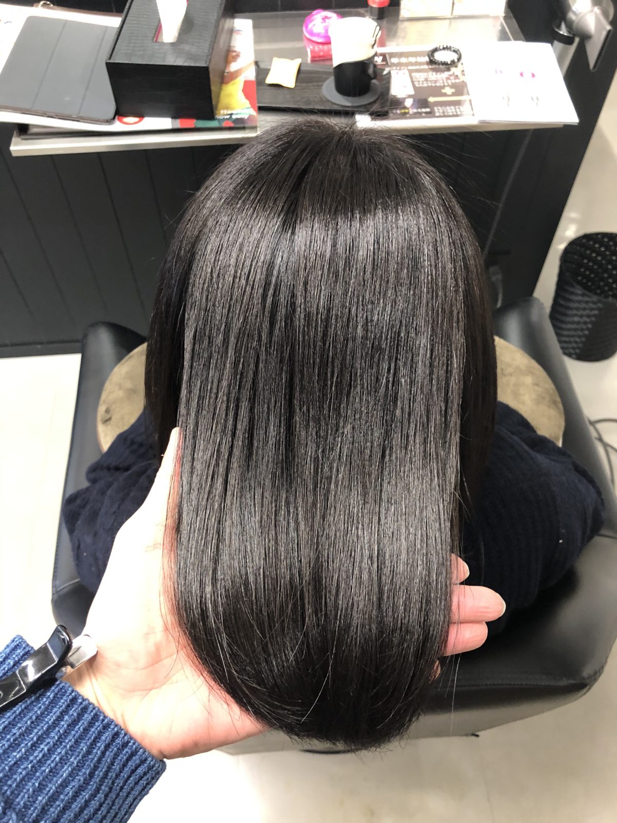 髪質改善カラー