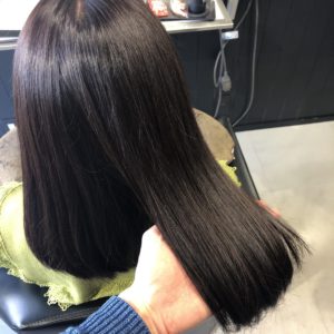 髪質改善カラー