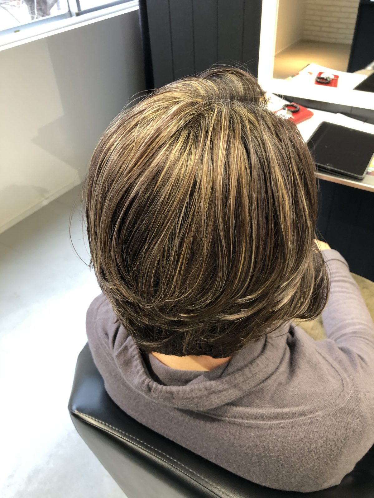 白髪・ハイライト・外国人風カラー