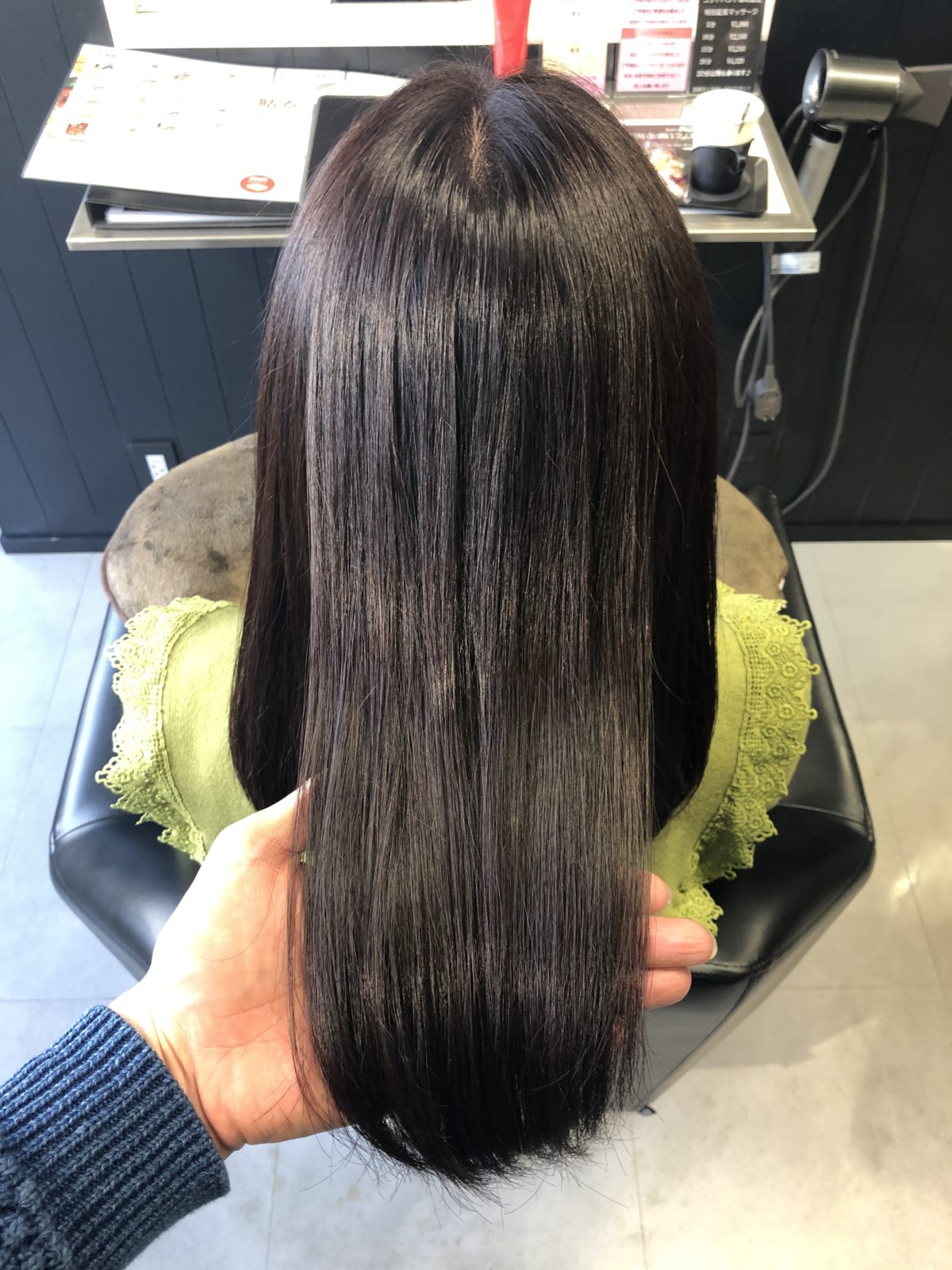 髪質改善カラー