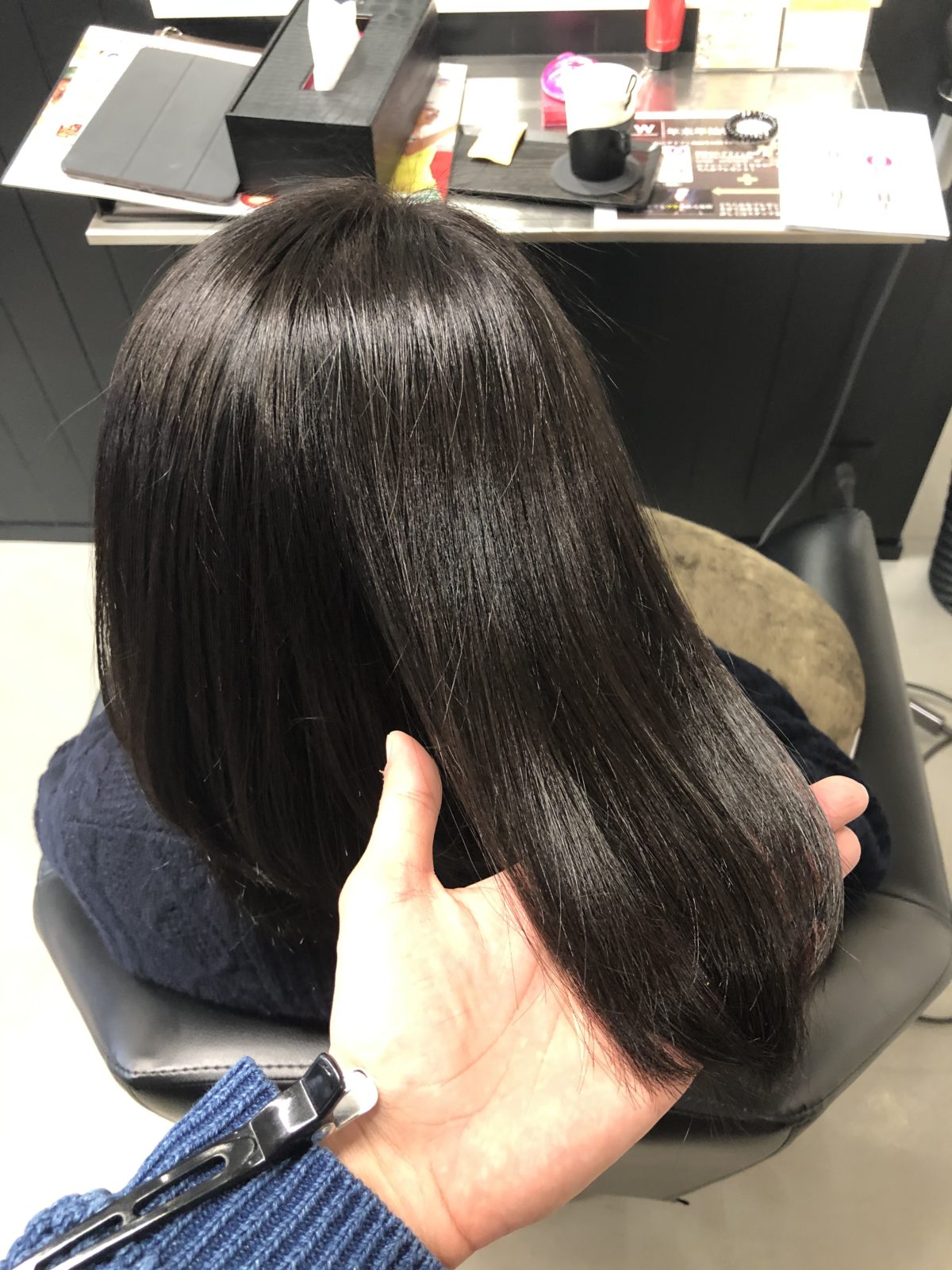 髪質改善カラー