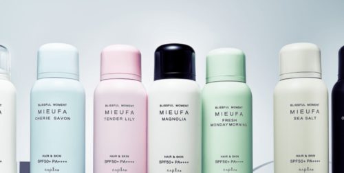 ミーファ　ＵＶスプレー　ラインアップ