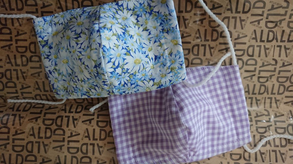 手作りマスク 女性用