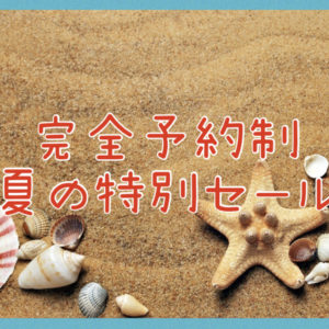 夏の特別セール