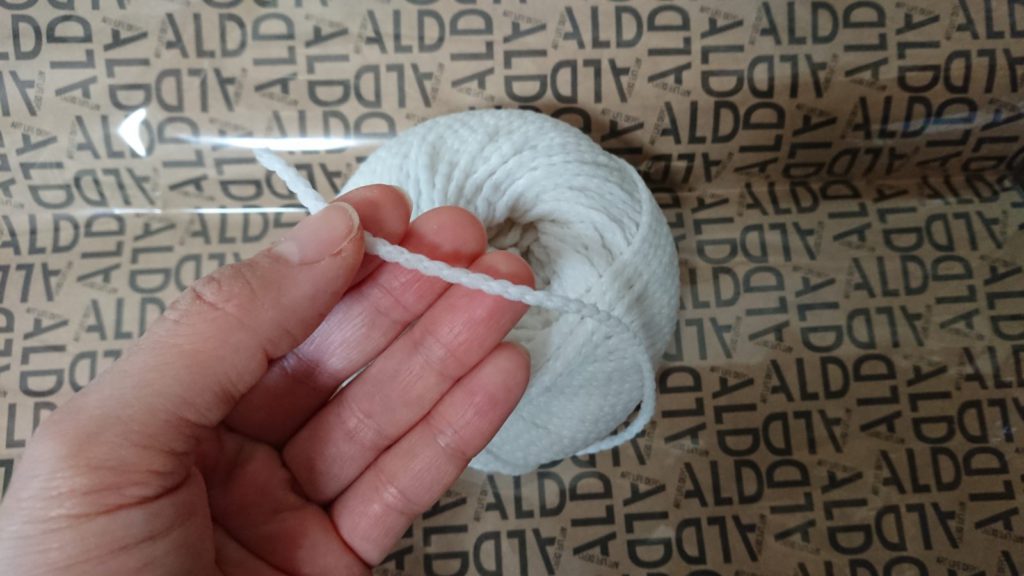 手作りマスク 耳かけ