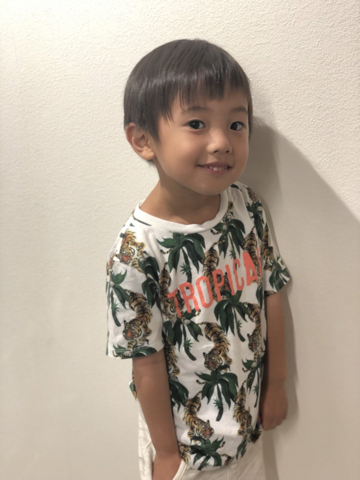 【プライベートBlog】休日に長男（真広）のカットを♪〈動画付き〉