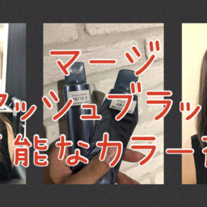 【マージ・オススメ】アッシュブラックが万能すぎて使いやすい♪